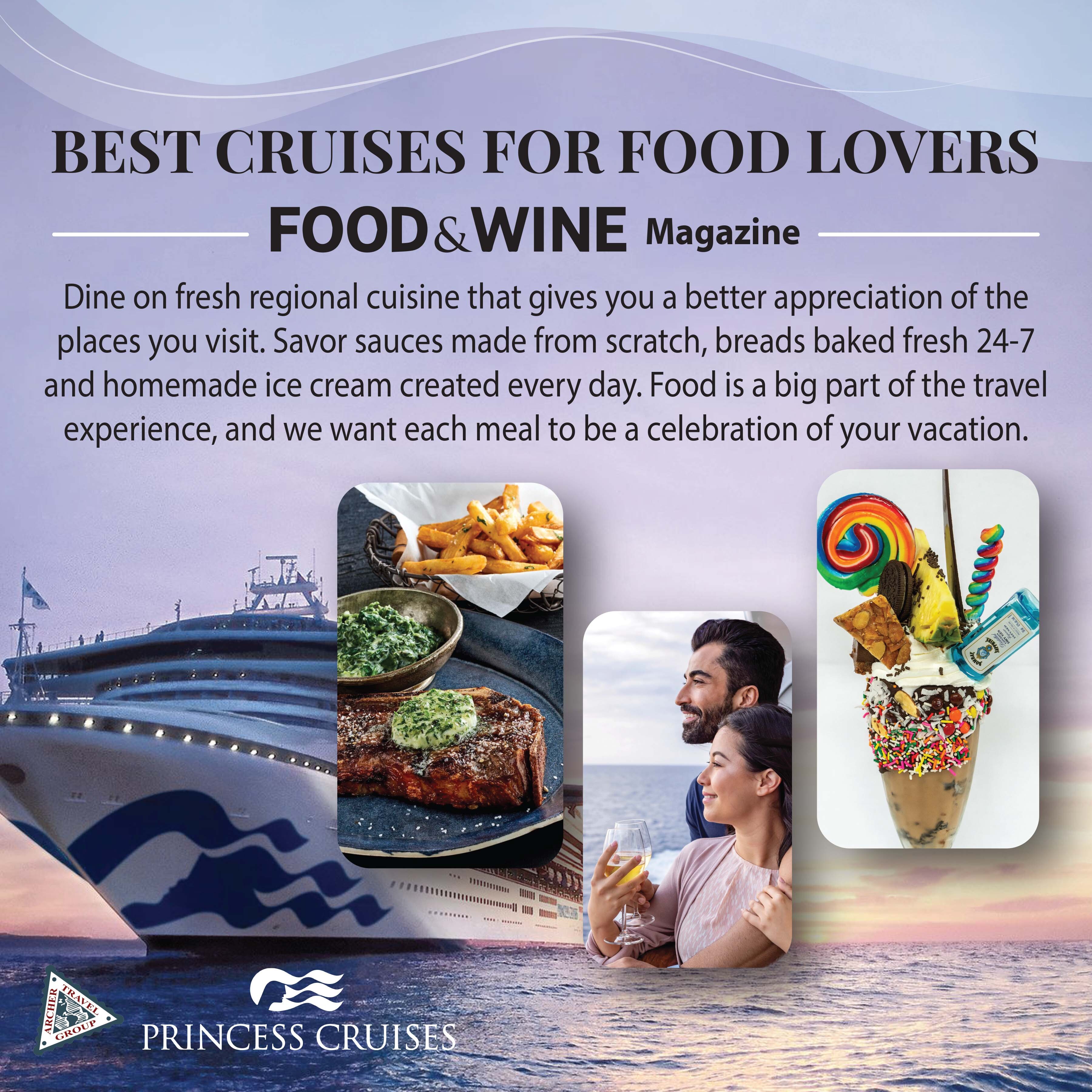 Why Choose Princess? Best Cruise Line for….