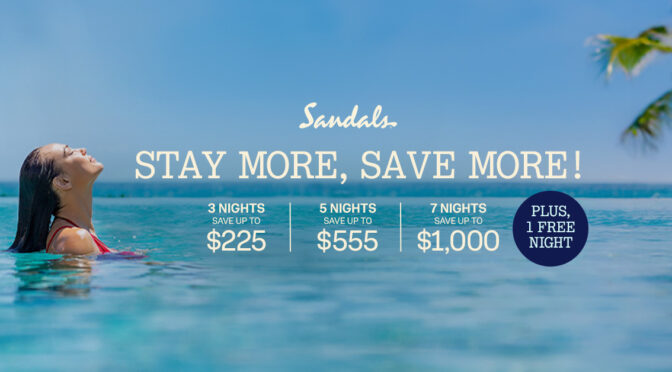 Sandals Deals!