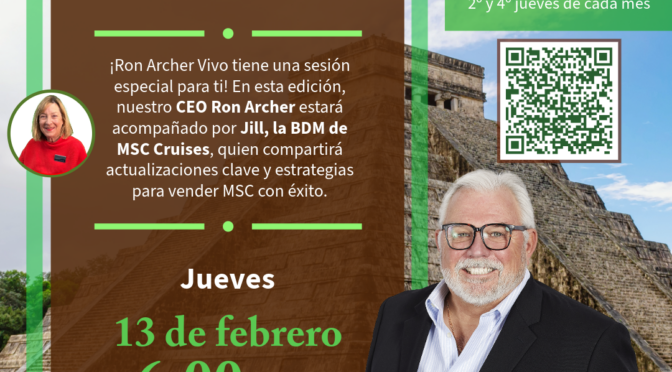 Ron Archer Vivo, 13 de Febrero