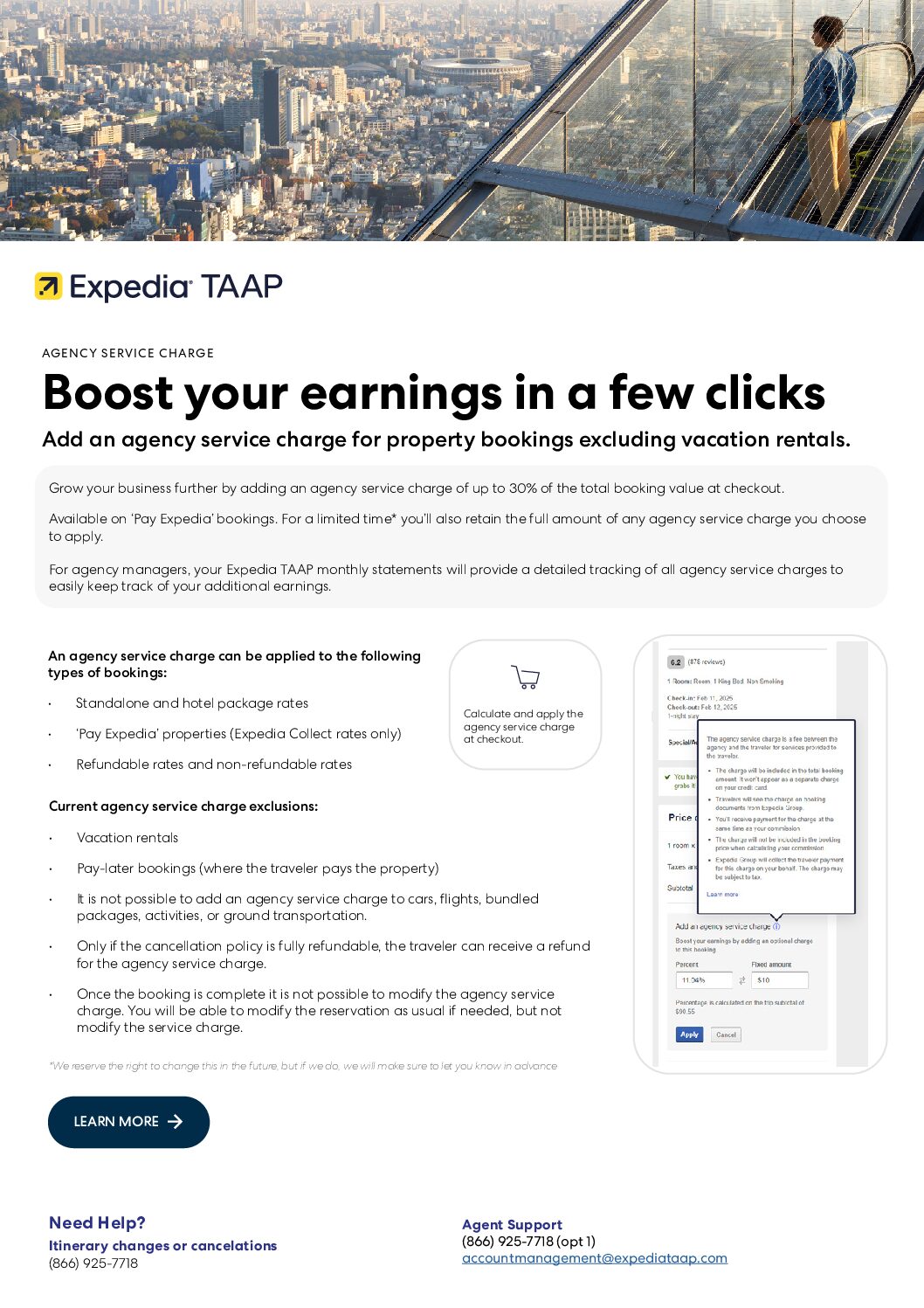 Expedia Taap Service Charge Opportunity!