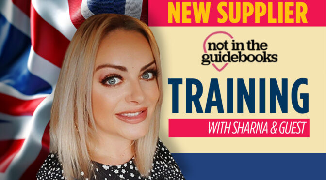 (UK) New Supplier! Not in the Guidebooks w/Sharna & Guest April 29