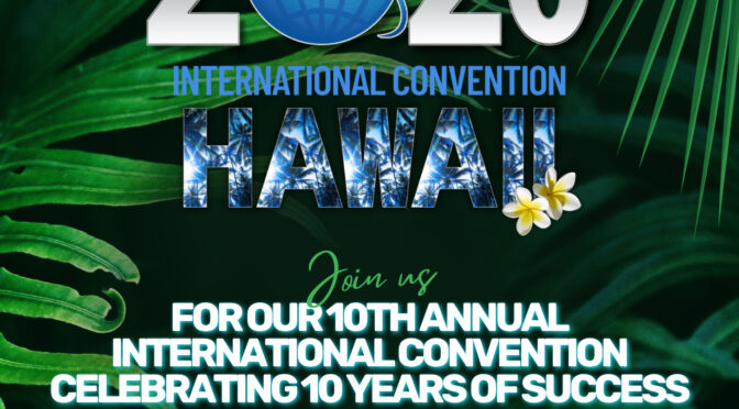 2026 International Convention in Honolulu, Hawaii & Ticket Info