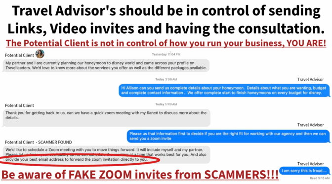 Fraud Alert – New Phishing Scam Targeting Travel Advisors