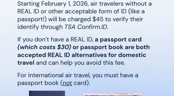 Real ID Update – Starts Feb 1, 2026
