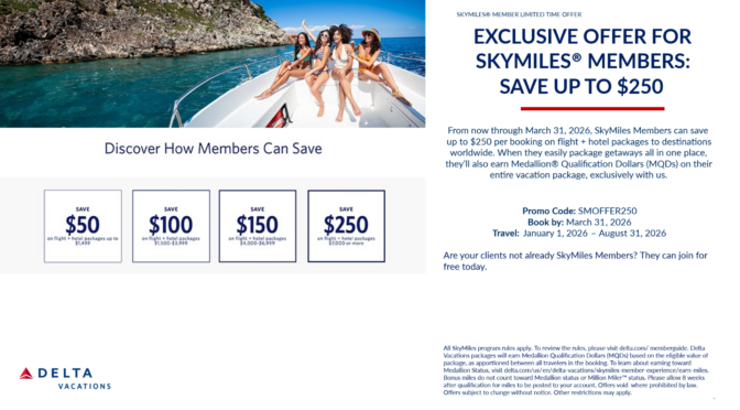 Delta Vacations Deal